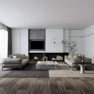 Italian Style Minimalist Marble Coffee Table-Coffee Table