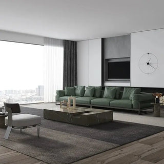 Italian Style Minimalist Marble Coffee Table-Coffee Table