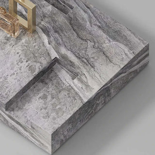 Italian Style Minimalist Marble Coffee Table-Coffee Table