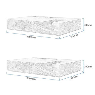 Italian Style Minimalist Marble Coffee Table-Coffee Table