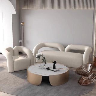 Italiano Minimalist Sofa Set: Elegant and Modern Furniture-Sofa Set