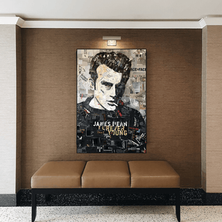 James Byron Dean Canvas Art: Authentic and Timeless-Wall Posters