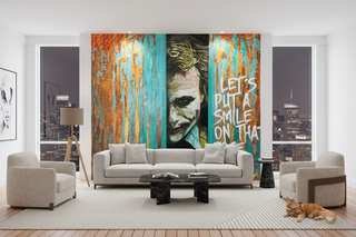 Joker Smile Wallpaper Mural – Wall Decor