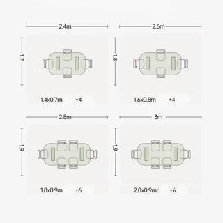 Juego Ceramic Dining Table Set – Sleek, Durable, and Timeless Elegance-Dining Tables