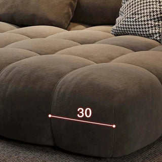 Juego Stretch Puffs Sectional Sofa Set-Sofa Set