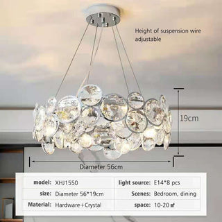 K9 Crystal ChandelierK9 Crystal Chandelier: Dazzling Elegance for Your Space-Chandeliers