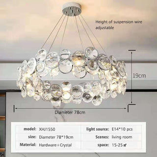 K9 Crystal ChandelierK9 Crystal Chandelier: Dazzling Elegance for Your Space-Chandeliers