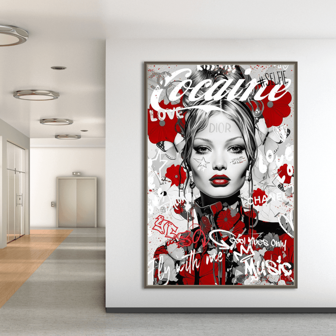 Kate Moss Wall Art: Exclusive Collection of Iconic Pieces