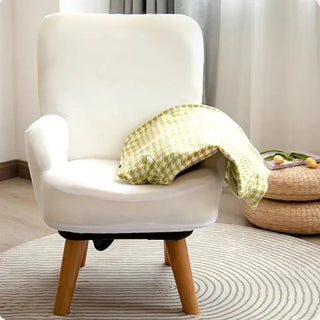 Kids Room Check Sofa Chair – Cozy Comfort in a Playful Design-Kids Furniture