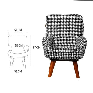 Kids Room Check Sofa Chair – Cozy Comfort in a Playful Design-Kids Furniture