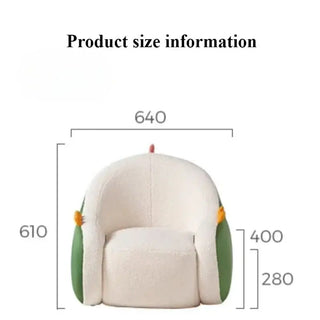 Kids Room Dino Sofa Chair – Roar into Comfort and Fun-Kids Furniture