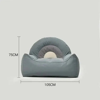 Kids Room Rainbow Bean Sofa – Colorful Comfort for Little Dreamers-Kids Furniture