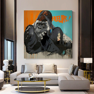 King Kong Canvas Wall Art-Wall Posters