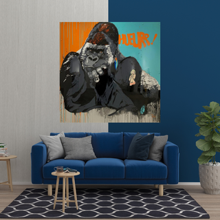 King Kong Canvas Wall Art-Wall Posters