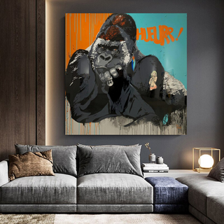 King Kong Canvas Wall Art-Wall Posters