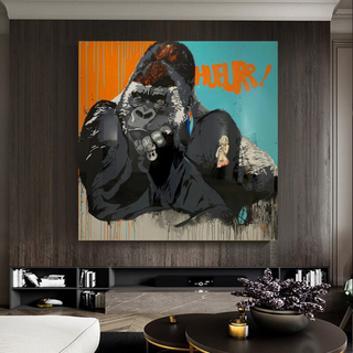 King Kong Canvas Wall Art-Wall Posters
