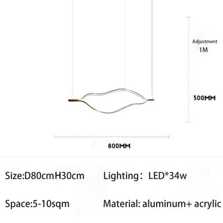 Kiss Acrylic Chandelier: Authentic and Elegant Lighting-Chandeliers