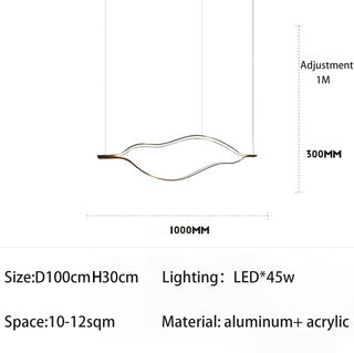 Kiss Acrylic Chandelier: Authentic and Elegant Lighting-Chandeliers