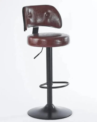 Kitchen Island Dining Cadeira Leather Stools Bar Chair-Bar Stools