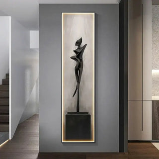 LED Abstract Lady Art Wall Lamp for Home Decoration-LED Wall Art