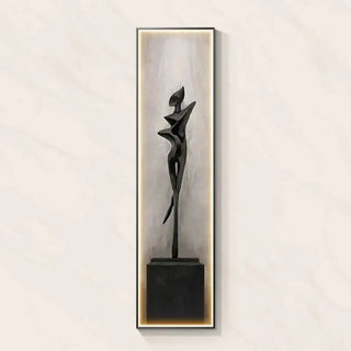LED Abstract Lady Art Wall Lamp for Home Decoration-LED Wall Art