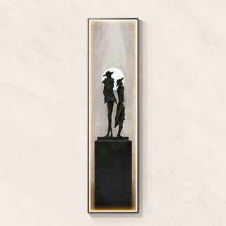 LED Abstract Lady Art Wall Lamp for Home Decoration-LED Wall Art