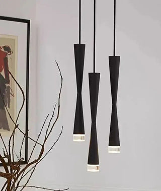 LED Attic Bend Tubes Chandelier Lighting-Staircase Chandeliers