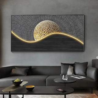 LED Moon Wall Hanging Lamp - Creative and Modern Design-LED Wall Art
