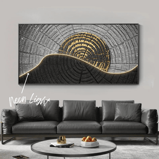 LED Moon Wall Hanging Lamp - Creative and Modern Design-LED Wall Art