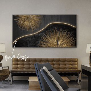 LED Moon Wall Hanging Lamp - Creative and Modern Design-LED Wall Art