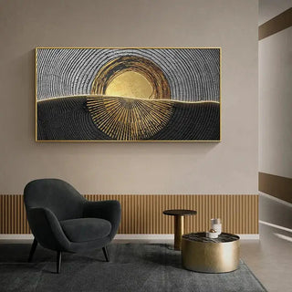 LED Moon Wall Hanging Lamp - Creative and Modern Design-LED Wall Art