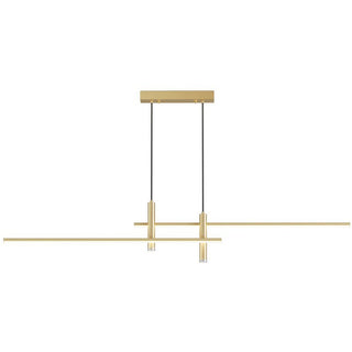 LED Strip Line Chandelier Light-Chandeliers