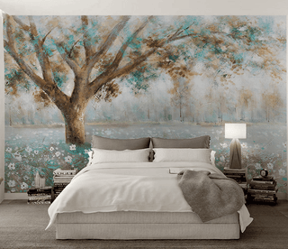 Large Tree Wallpaper Mural - High-Quality Design-Trees Wallpaper