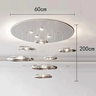 Lava Pebbles Light Designer Chandelier for living Room-Chandeliers