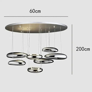 Lava Pebbles Light Designer Chandelier for living Room-Chandeliers