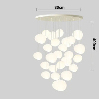 Lava Pendant Bundle Chandelier Lighting-Staircase Chandeliers