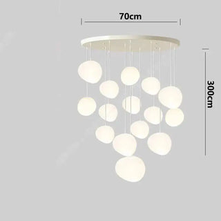 Lava Pendant Bundle Chandelier Lighting-Staircase Chandeliers