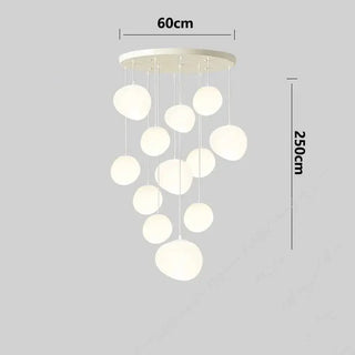 Lava Pendant Bundle Chandelier Lighting-Staircase Chandeliers