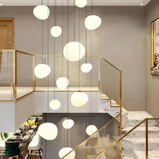 Lava Pendant Staircase Chandelier Lighting-Staircase Chandeliers