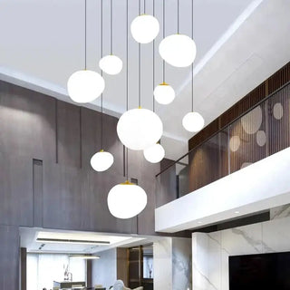 Lava Pendant Staircase Chandelier Lighting-Staircase Chandeliers