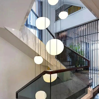 Lava Pendant Staircase Chandelier Lighting-Staircase Chandeliers