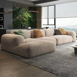 Lazy De Estar Longue Wide Sofa-Sofa Set