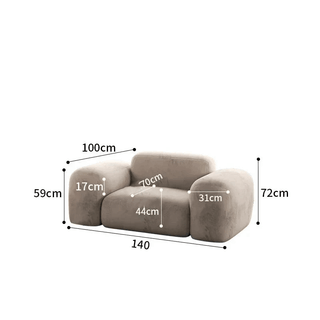 Lazy De Estar Longue Wide Sofa-Sofa Set