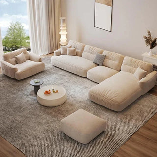 Lazy Para Sectional Lounge Sofa-Sofa Set