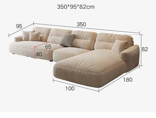 Lazy Para Sectional Lounge Sofa-Sofa Set