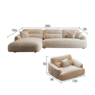 Lazy Para Sectional Lounge Sofa-Sofa Set