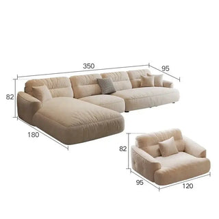 Lazy Para Sectional Lounge Sofa-Sofa Set