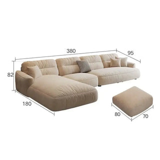 Lazy Para Sectional Lounge Sofa-Sofa Set