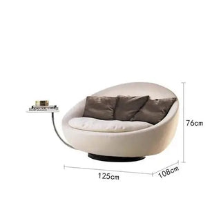 Lazy Sofa Rotatable Sofa Chair-Sofa Chairs