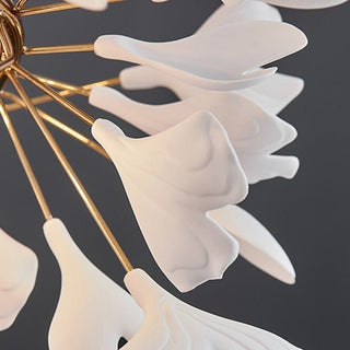 Leaf Chandelier: Stunning Lighting Fixture-Kitchen Island